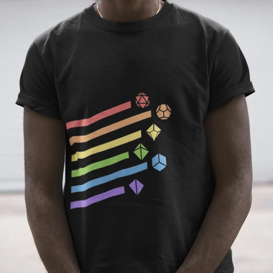 Rainbow Dice Set T-Shirt