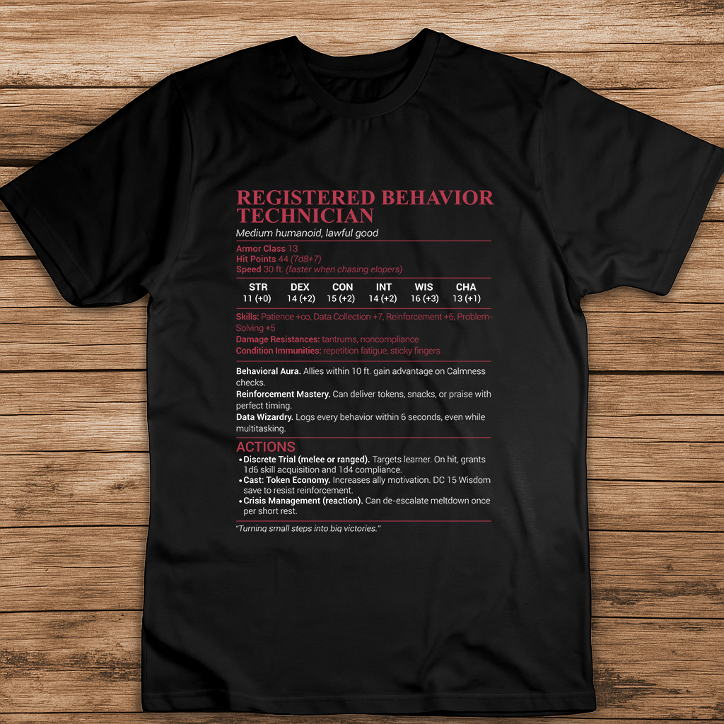 Registered Behavior Technician RBT Classic Unisex T-Shirt