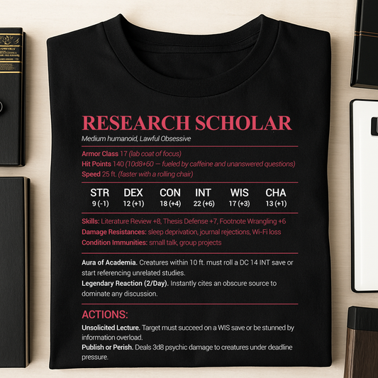 Research Scholar Classic Unisex T-Shirt