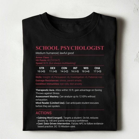 School Psychologist Classic Unisex T-Shirt
