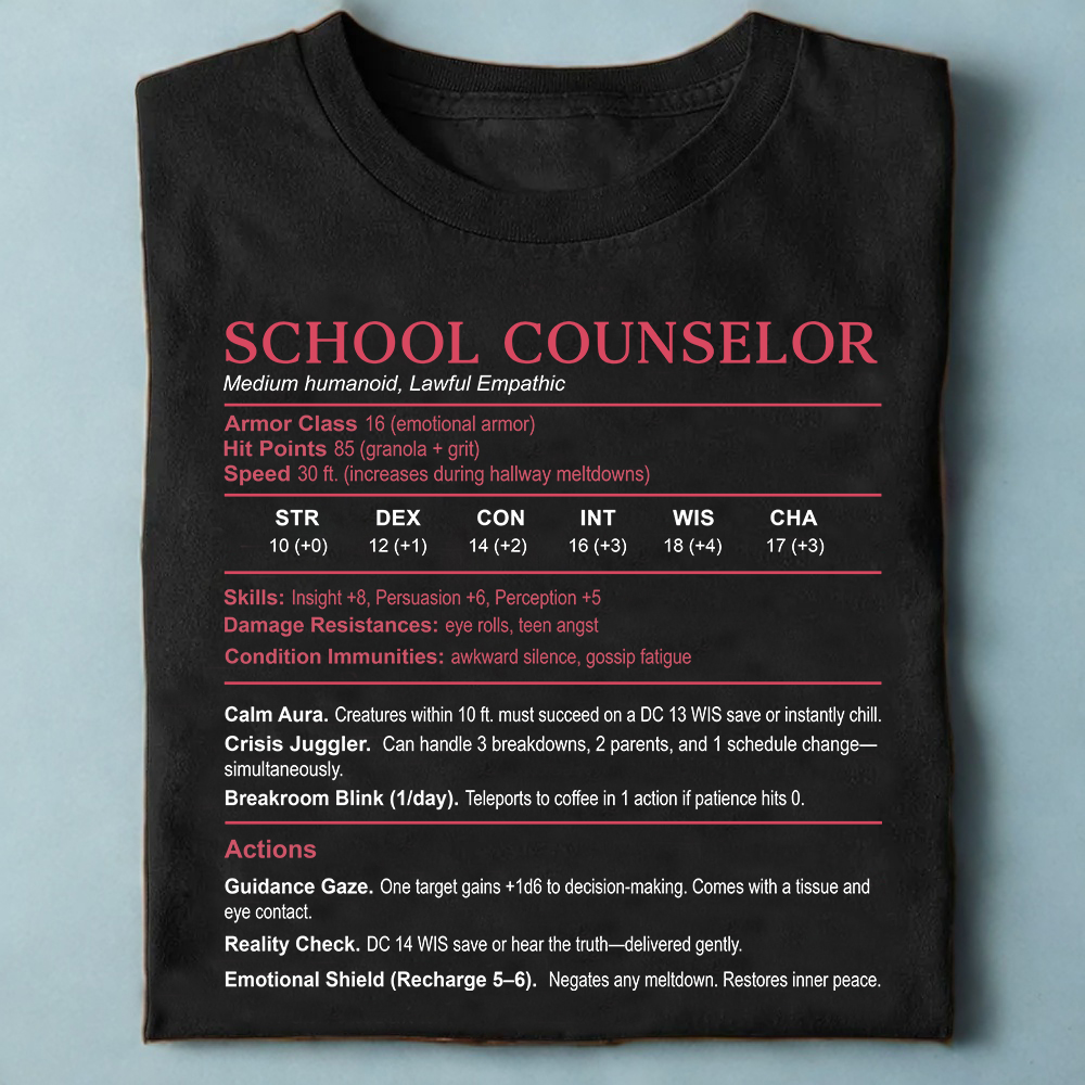 School Counselor Stats Classic Unisex T-Shirt