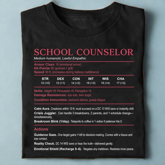 School Counselor Stats Classic Unisex T-Shirt