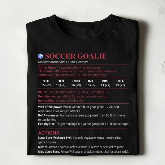 Soccer Goalie Classic Unisex T-Shirt
