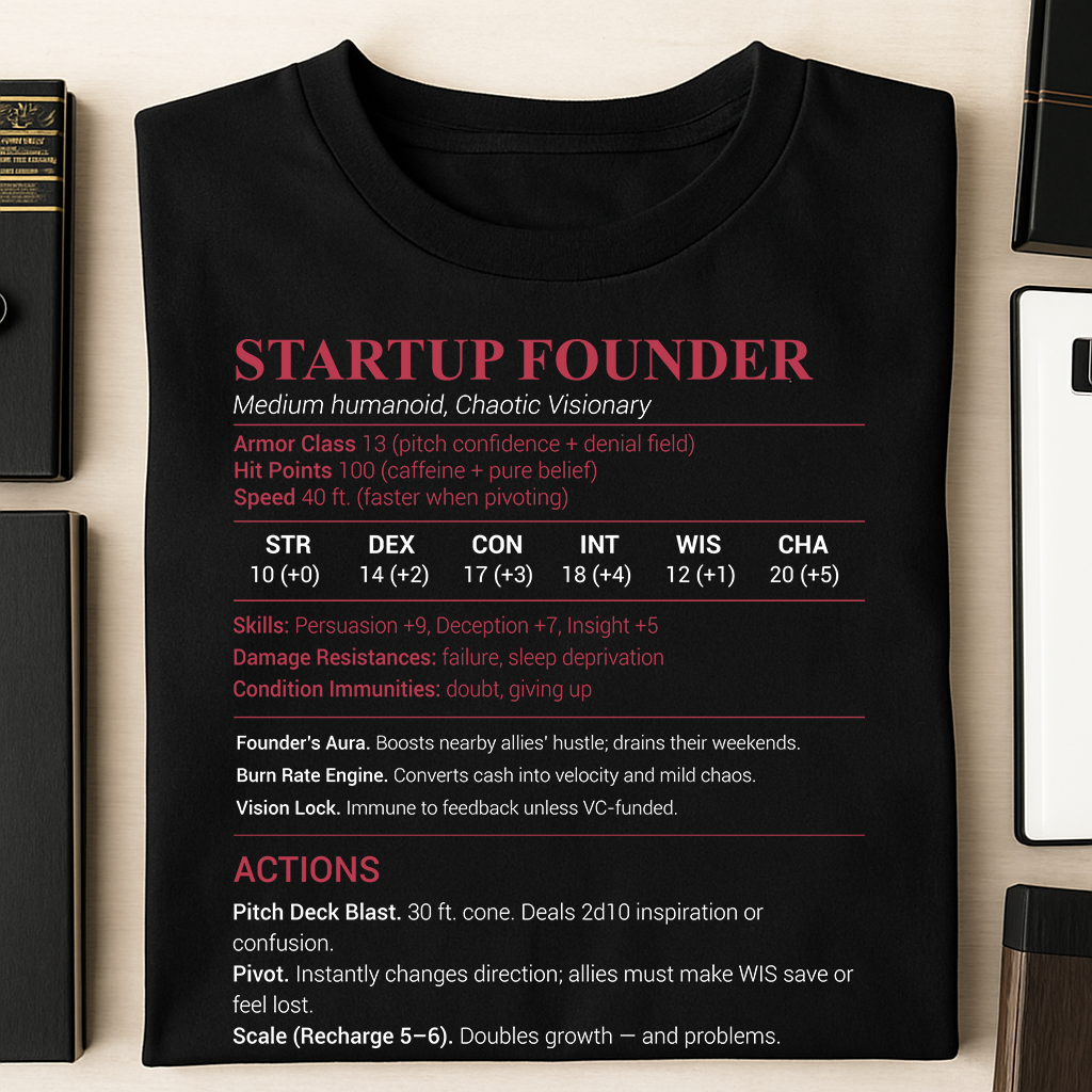 Startup Founder Classic Unisex T-Shirt