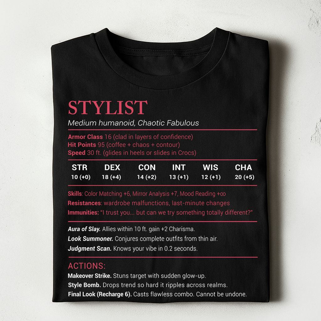 Stylist Stats Classic Unisex T-Shirt