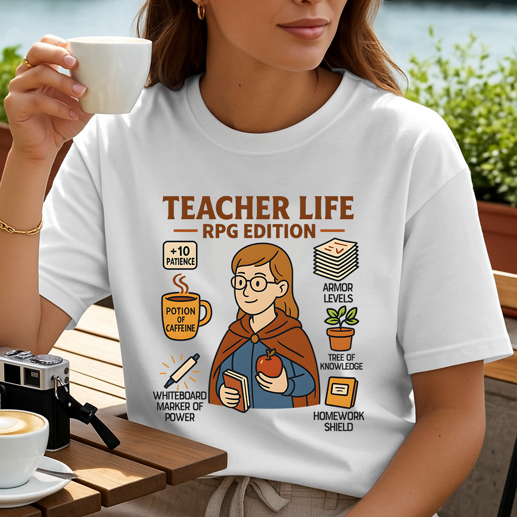 Teacher Life RPG Edition Classic Unisex T-Shirt
