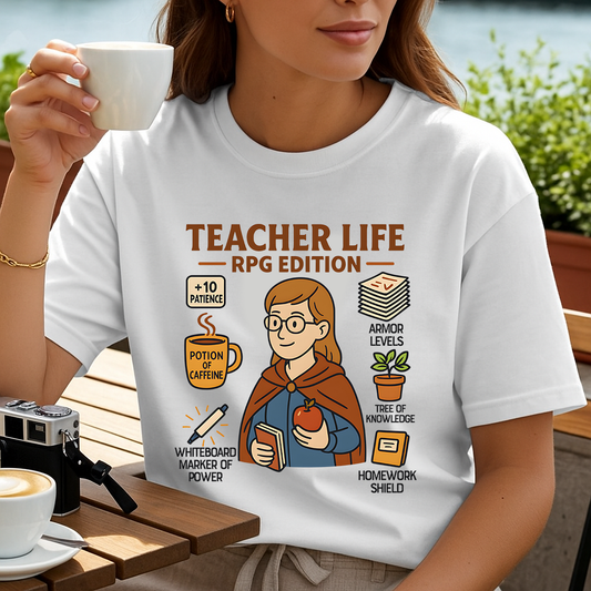 Teacher Life RPG Edition Classic Unisex T-Shirt