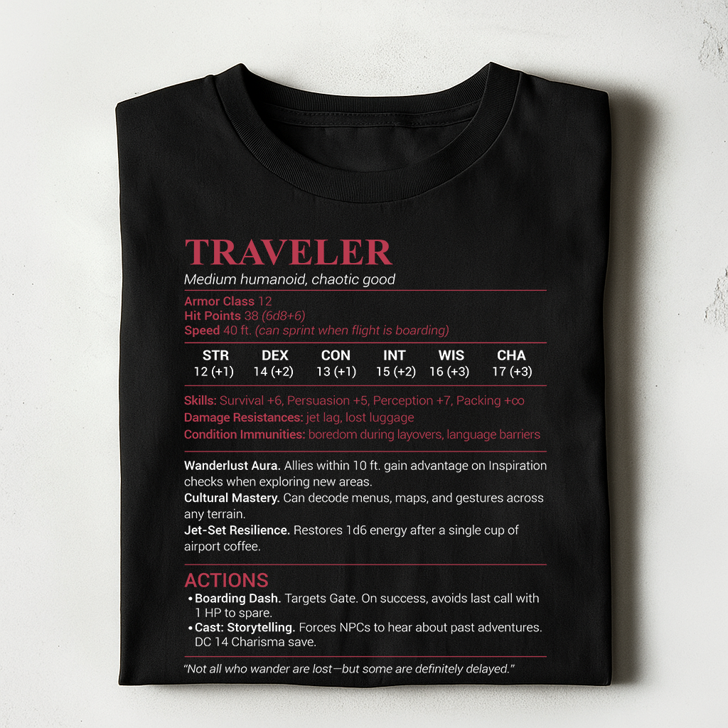 Traveler Classic Unisex T-Shirt