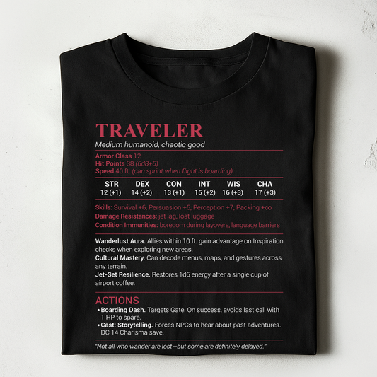Traveler Classic Unisex T-Shirt