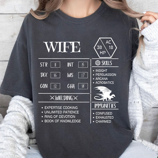 Wife Stats 2 Classic Unisex T-Shirt