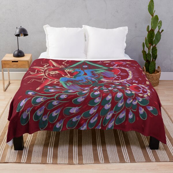 Mollymauk Back Of Coat Fleece Blanket
