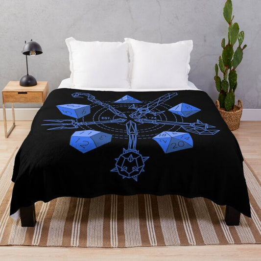 Choose Your Blue Weapon Fleece Blanket