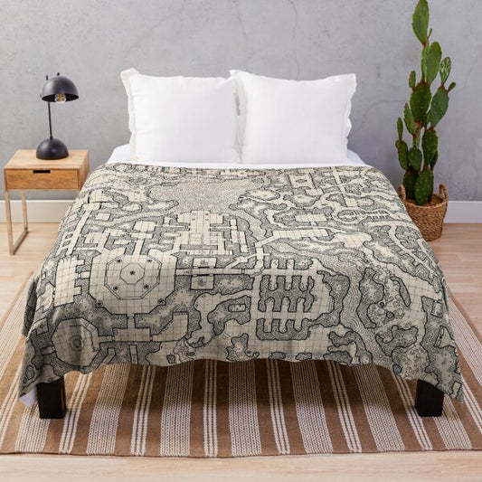 The Winter Tombs Fleece Blanket