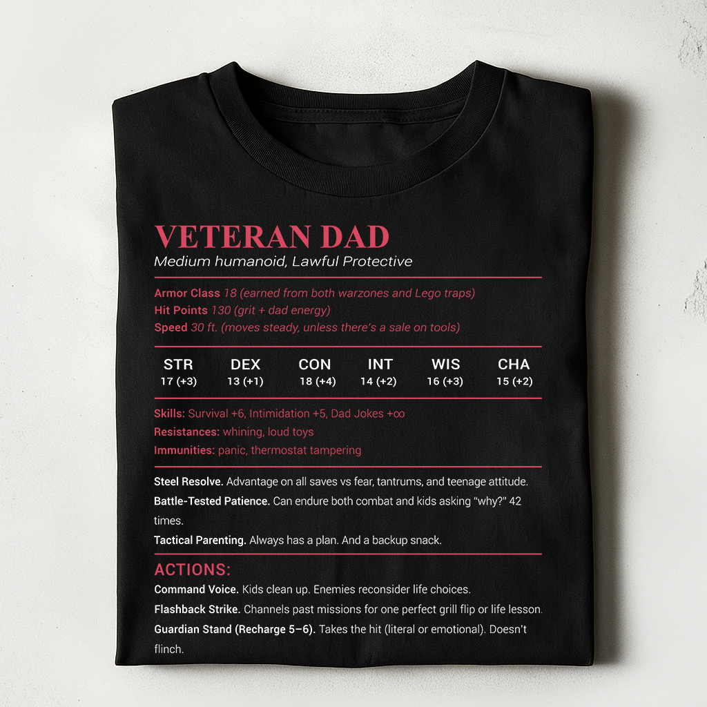 Veteran Dad Classic Unisex T-Shirt