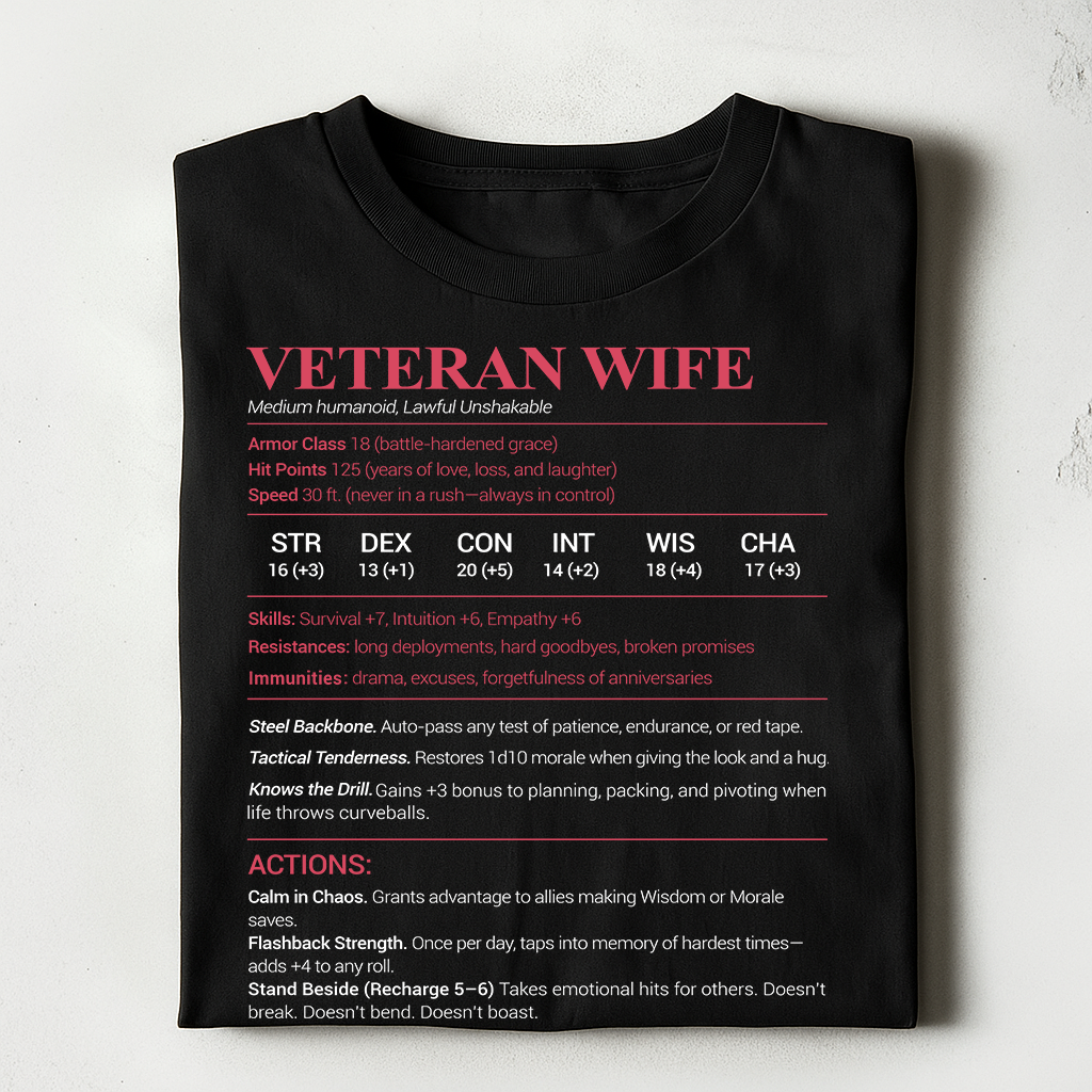 Veteran Wife Classic Unisex T-Shirt