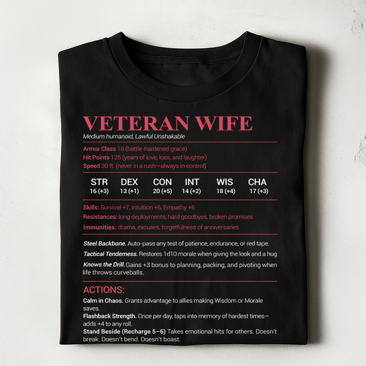 Veteran Wife Classic Unisex T-Shirt