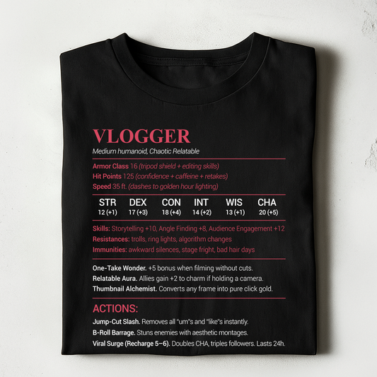 Vlogger Classic Unisex T-Shirt