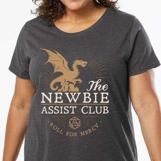 The Newbie Assist Club Ladies Curvy Jersey - model - 0