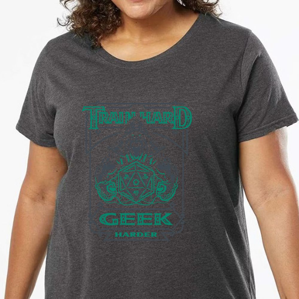 Train Hard, Geek Harder - model - 0