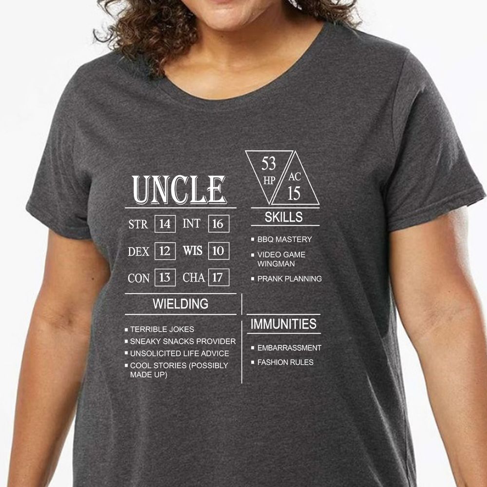 Uncle Stats Ladies Curvy Jersey - model - 0