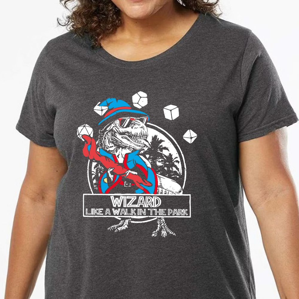 Wizard Like The Walk In The Park Ladies Curvy Jersey - model - 0