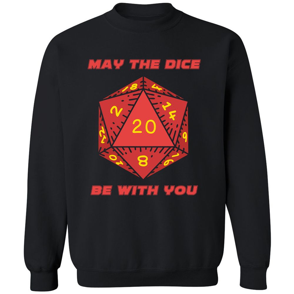 May the Dice Be With You - Black - 1