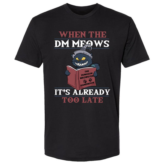 When The DM Meow Premium Unisex T-Shirt - Black - 1