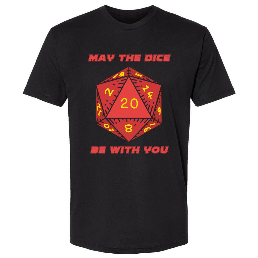 May the Dice Be With You - Black - 1