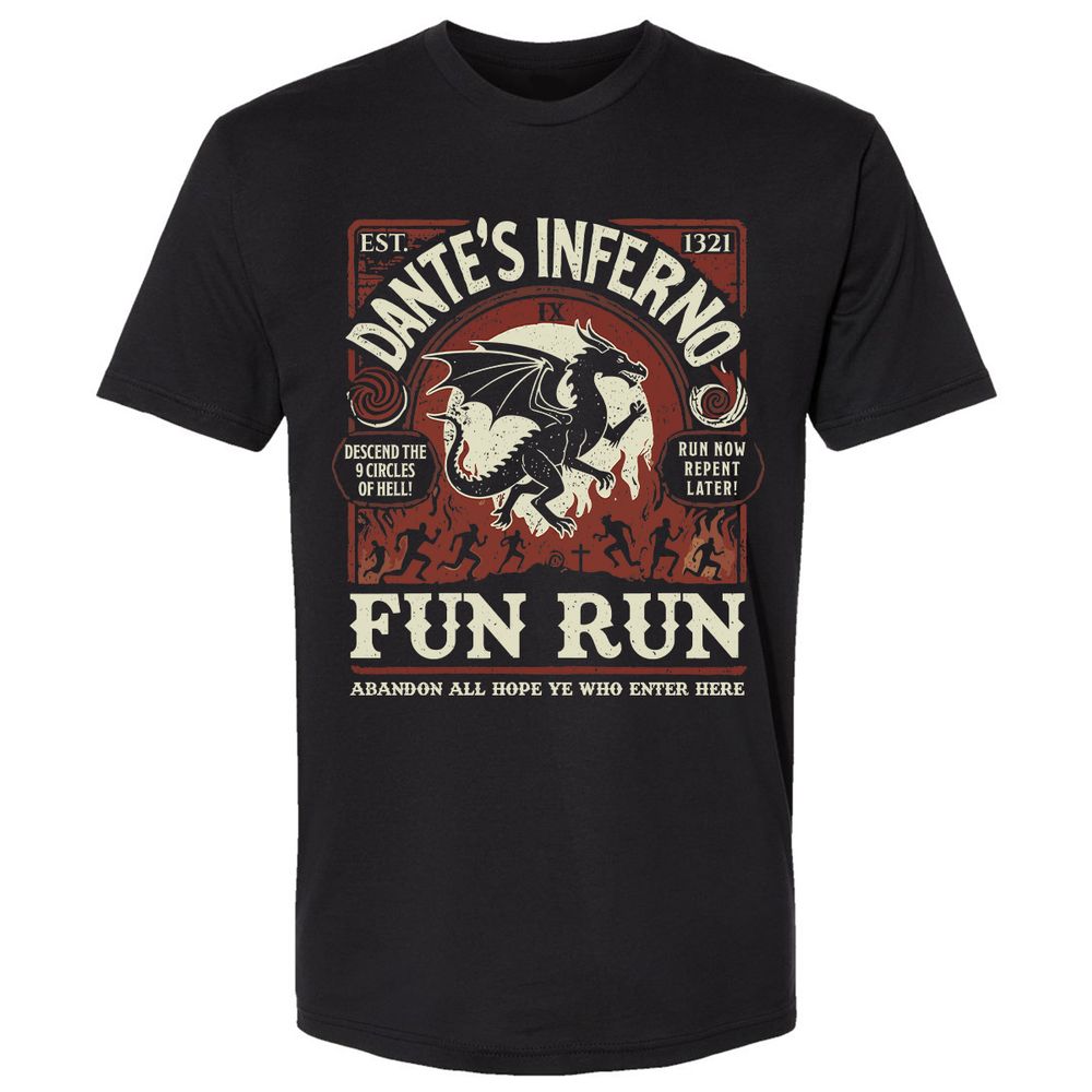 Dante’s Inferno Fun Run – Faerun Fantasy - Black - 1