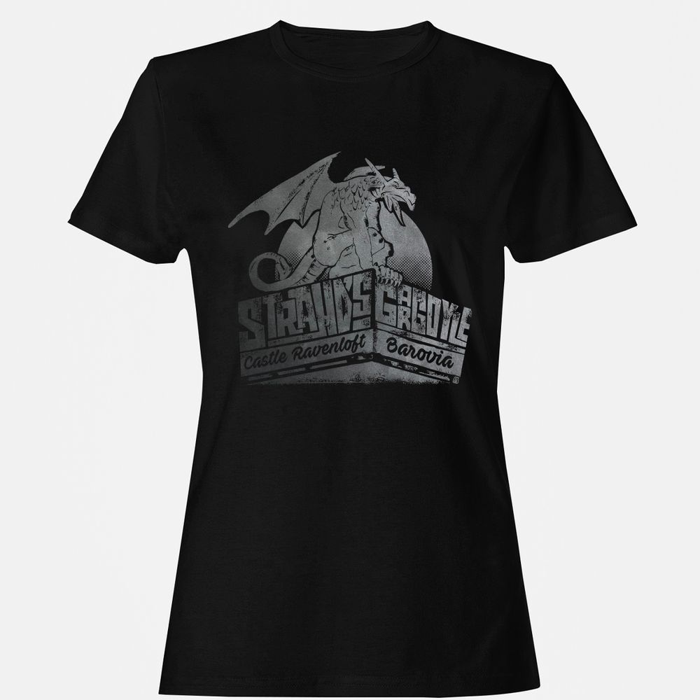 Strahd’s Gargoyle Women's T-Shirt - Black - 1