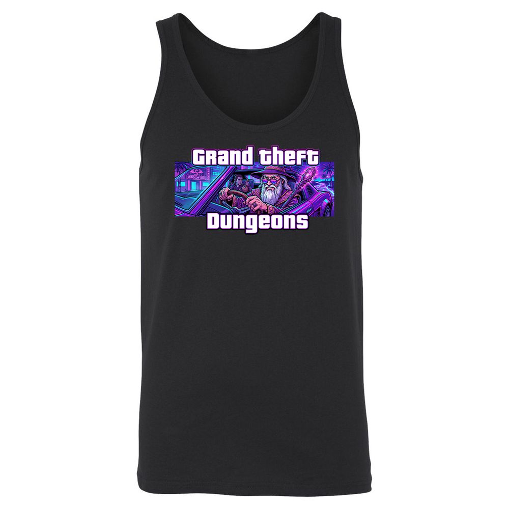 Grand Theft Dungeons Miami - Black - 1