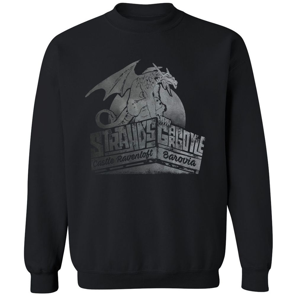 Strahd’s Gargoyle Classic Unisex Sweatshirt - Black - 1