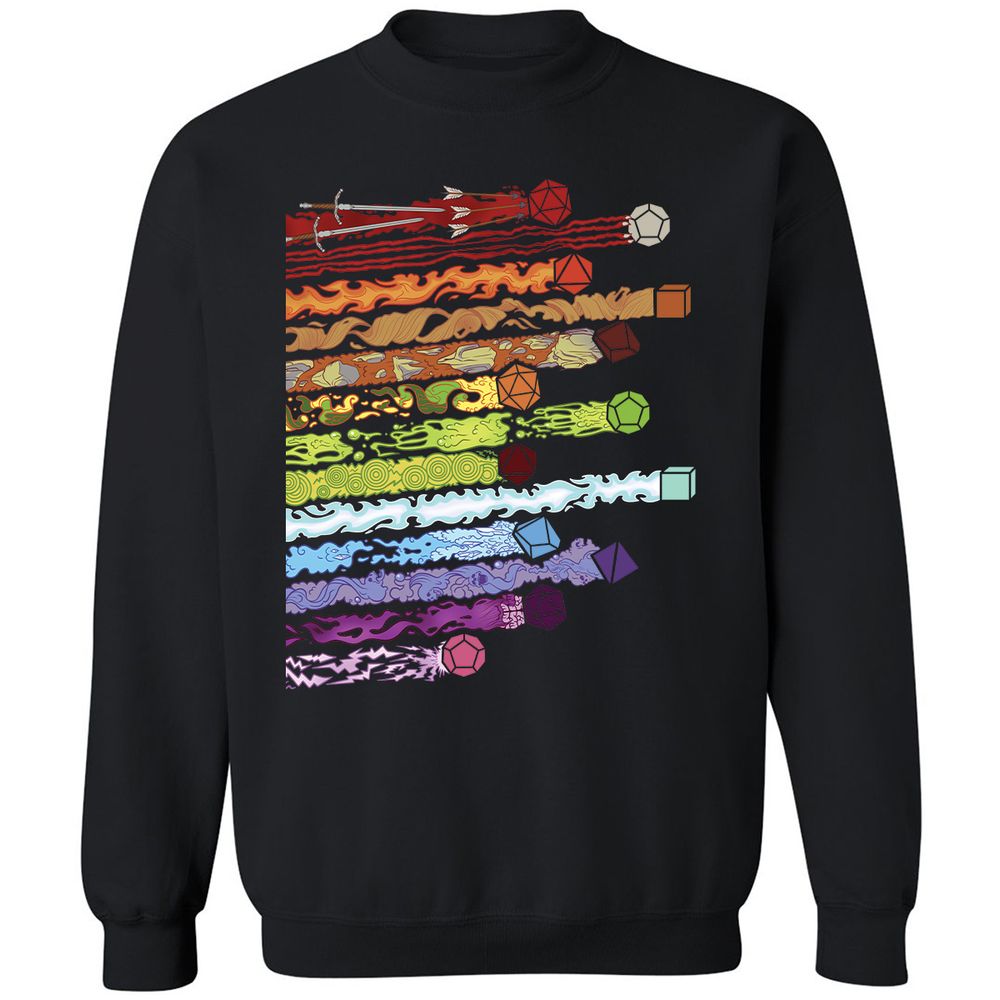 Damage Dices Classic Unisex Sweatshirt - Black - 1