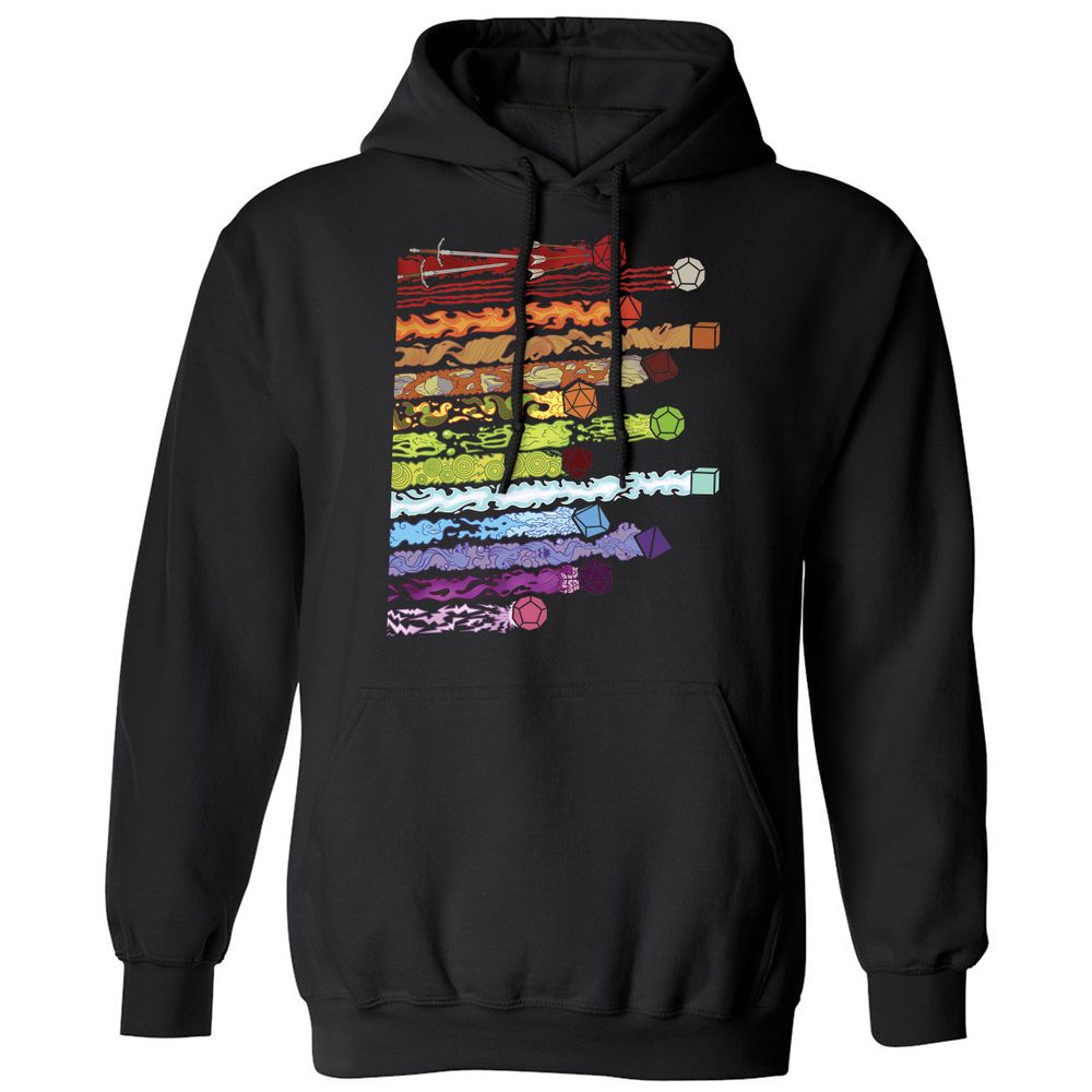 Damage Dices Classic Unisex Hoodie - Black - 1