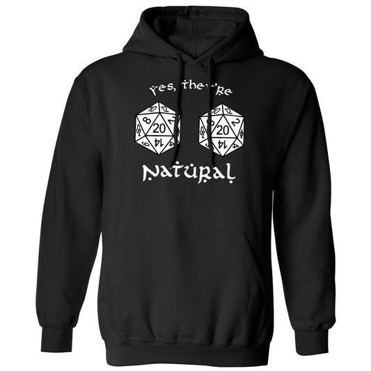 They Are Natural Classic Unisex Hoodie - Black - 1