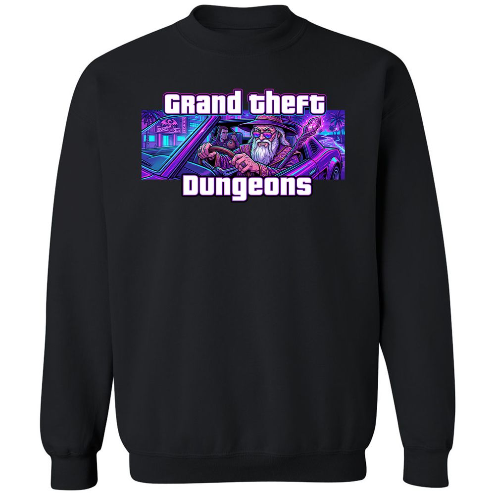 Grand Theft Dungeons Miami - Black - 1