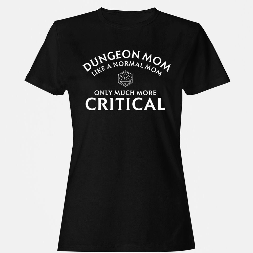 Dungeon Mom Normal Mom Women's T-Shirt - Black - 1