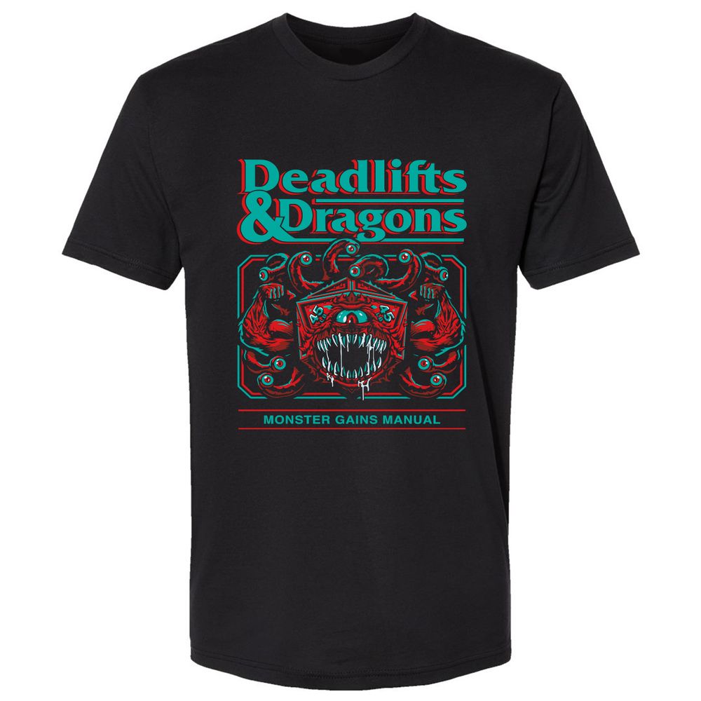 Deadlifts & Dragons Beholder - Black - 1