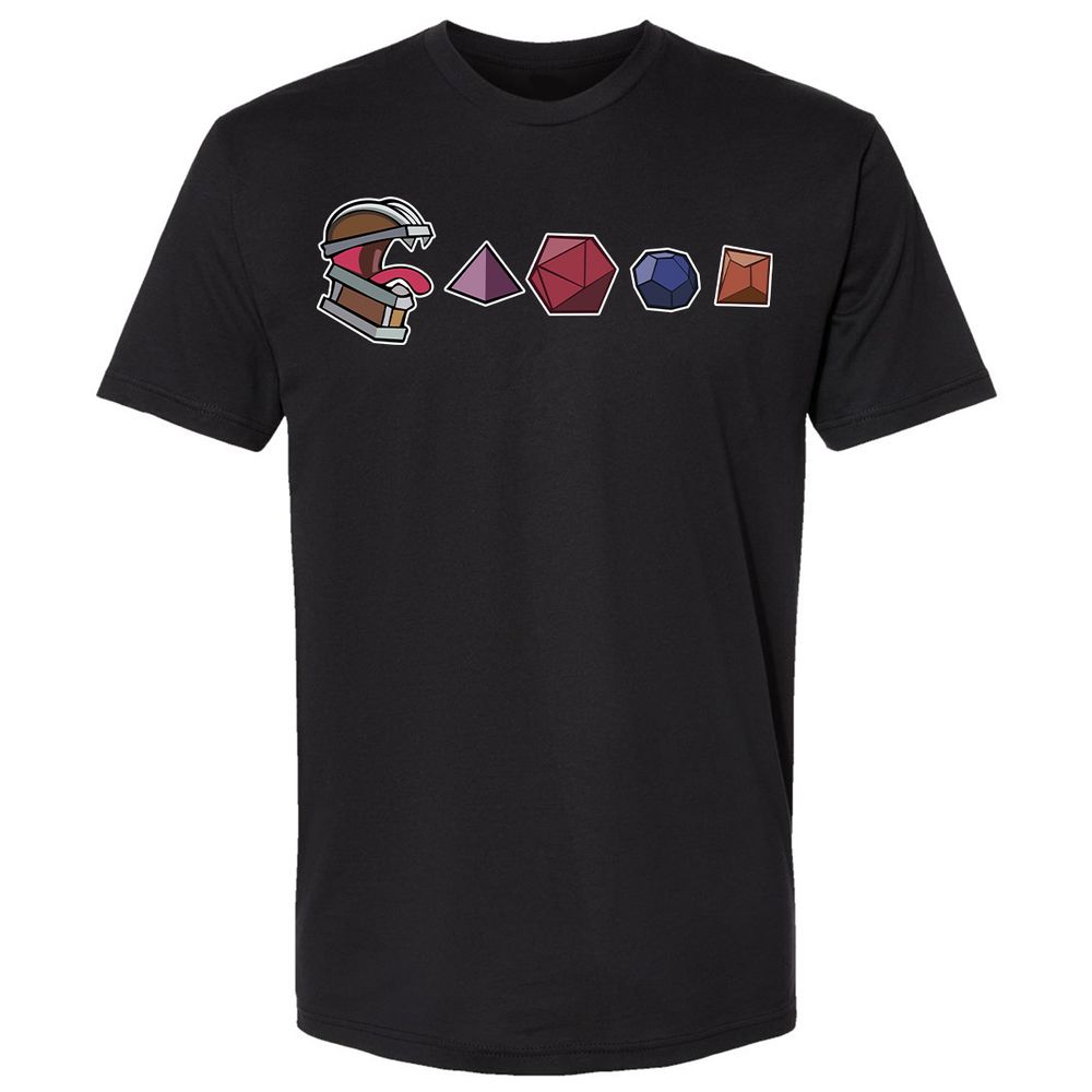 Mimic And Dices Premium Unisex T-Shirt - Black - 1