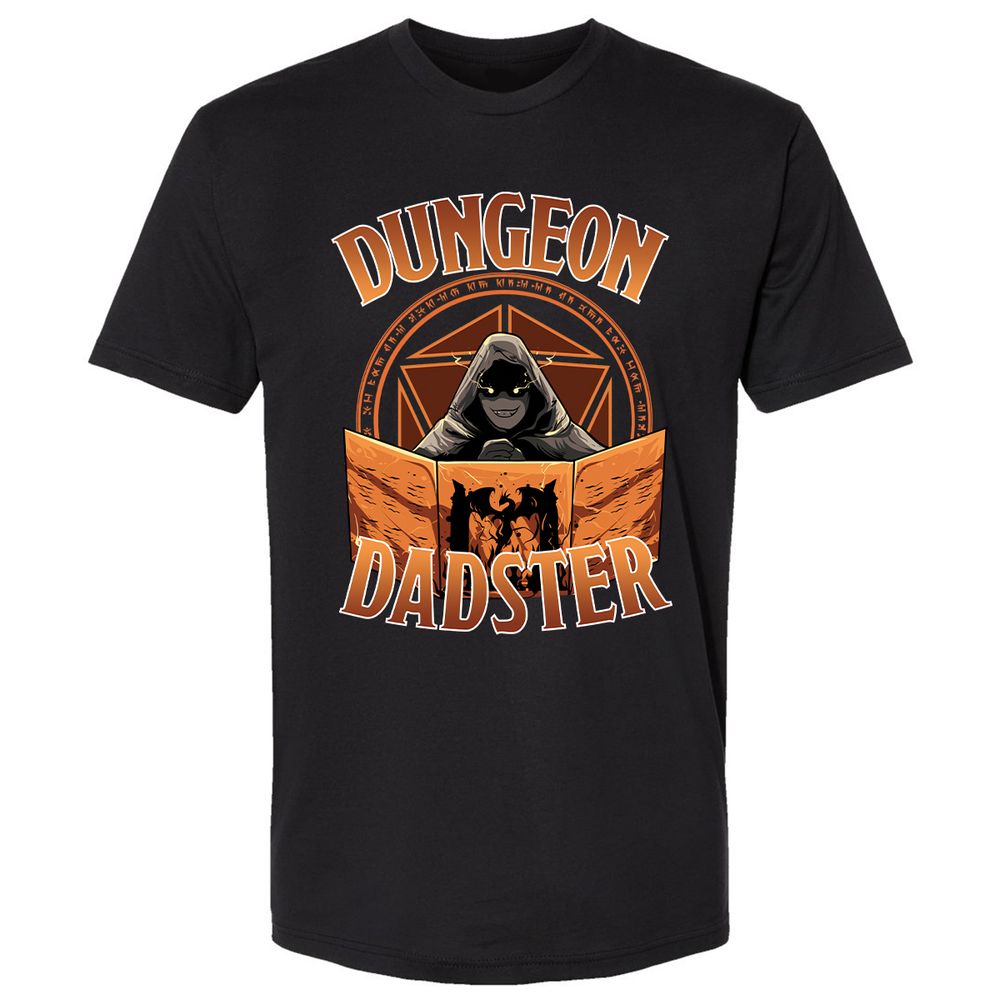 Dungeon Dadster Premium Unisex T-Shirt - Black - 1