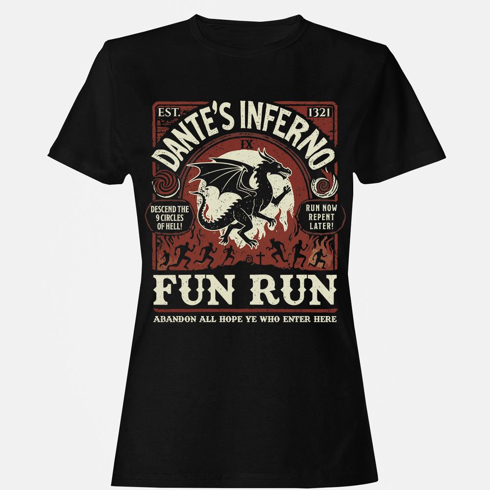 Dante’s Inferno Fun Run – Faerun Fantasy - Black - 1
