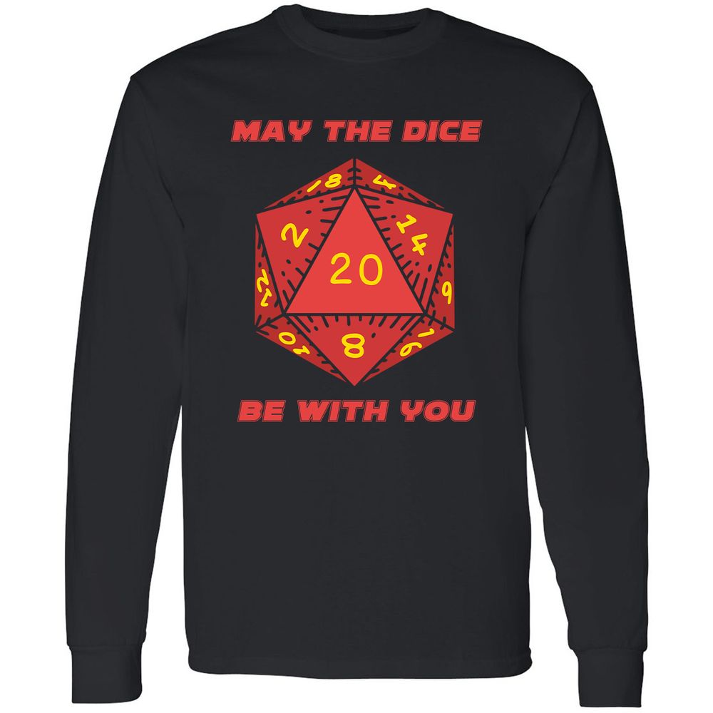 May the Dice Be With You - Black - 1