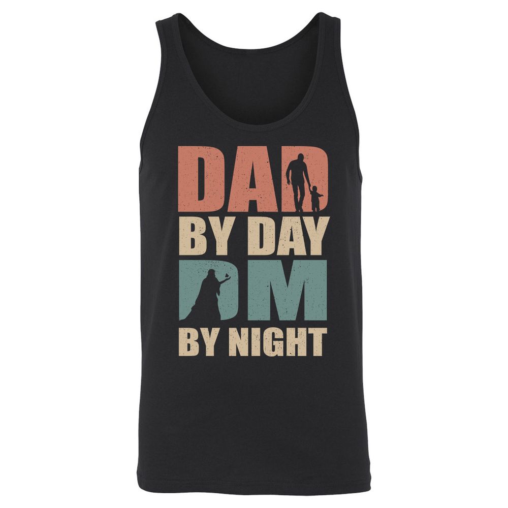 Dad By Day DM By Night - Black - 1