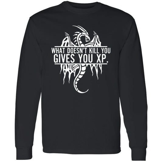 What Doesn't Kill You Long Sleeve T-Shirt - Black - 1
