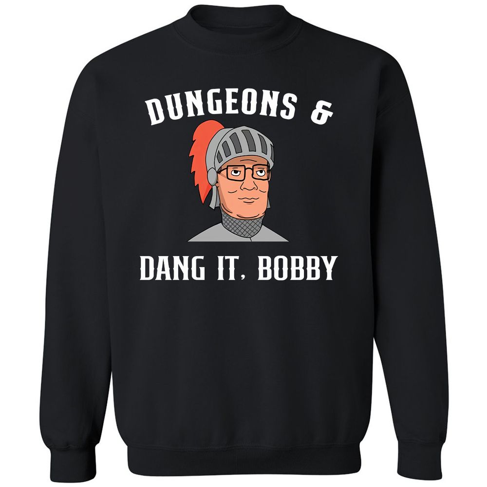 Dang It Bobby Classic Unisex Sweatshirt - Black - 1