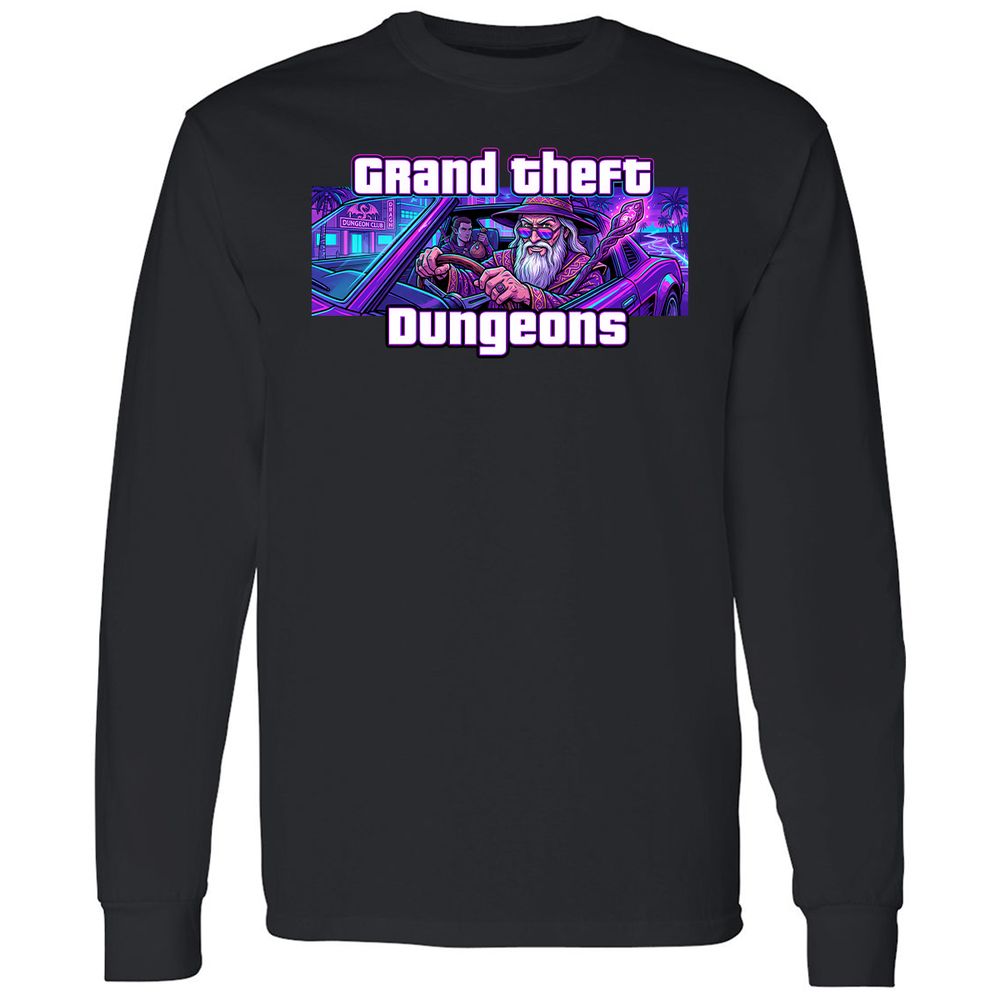 Grand Theft Dungeons Miami - Black - 1