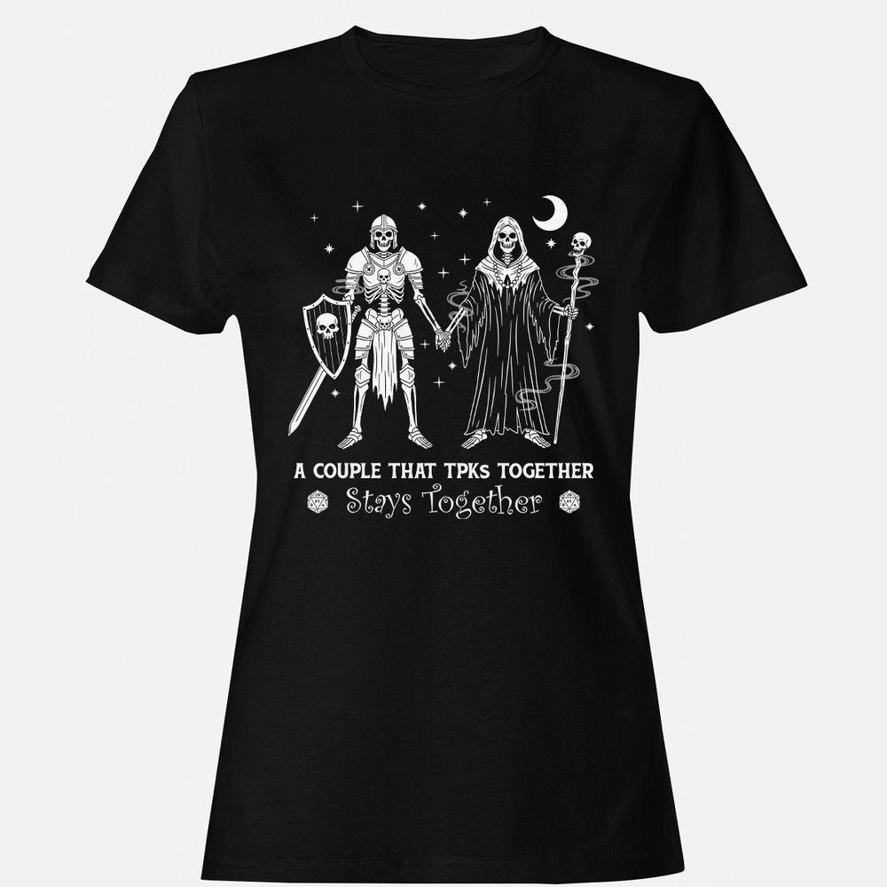TPK Love – Skeleton Couple - Black - 1