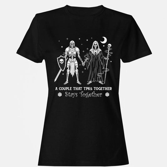 TPK Love – Skeleton Couple - Black - 1