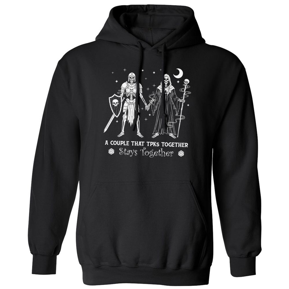 TPK Love – Skeleton Couple - Black - 1