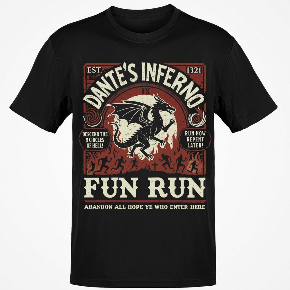 Dante’s Inferno Fun Run – Faerun Fantasy - Black - 1